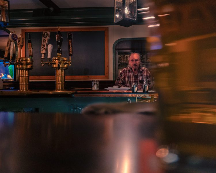 Man at Bar in Lambertville, NJ