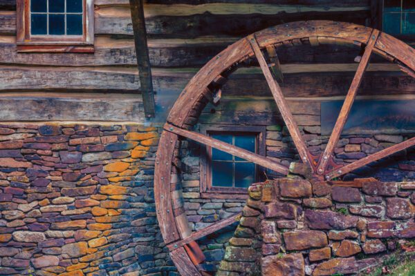 Cuttalossa Farm Water Wheel